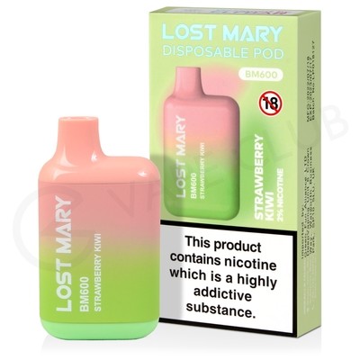 Strawberry Kiwi Lost Mary BM600 Disposable Vape