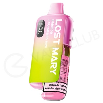 Strawberry Kiwi Lost Mary BM6000 Disposable Vape Kit