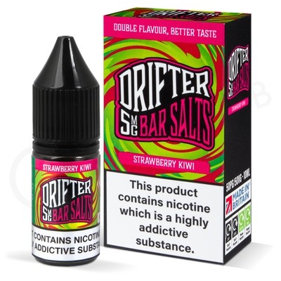 Strawberry Kiwi Nic Salt E-Liquid by Drifter Bar Salts