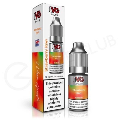 Strawberry Kiwi Nic Salt E-Liquid by IVG Salts