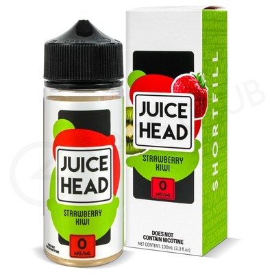 Strawberry Kiwi Shortfill E-Liquid by Juice Head 100ml