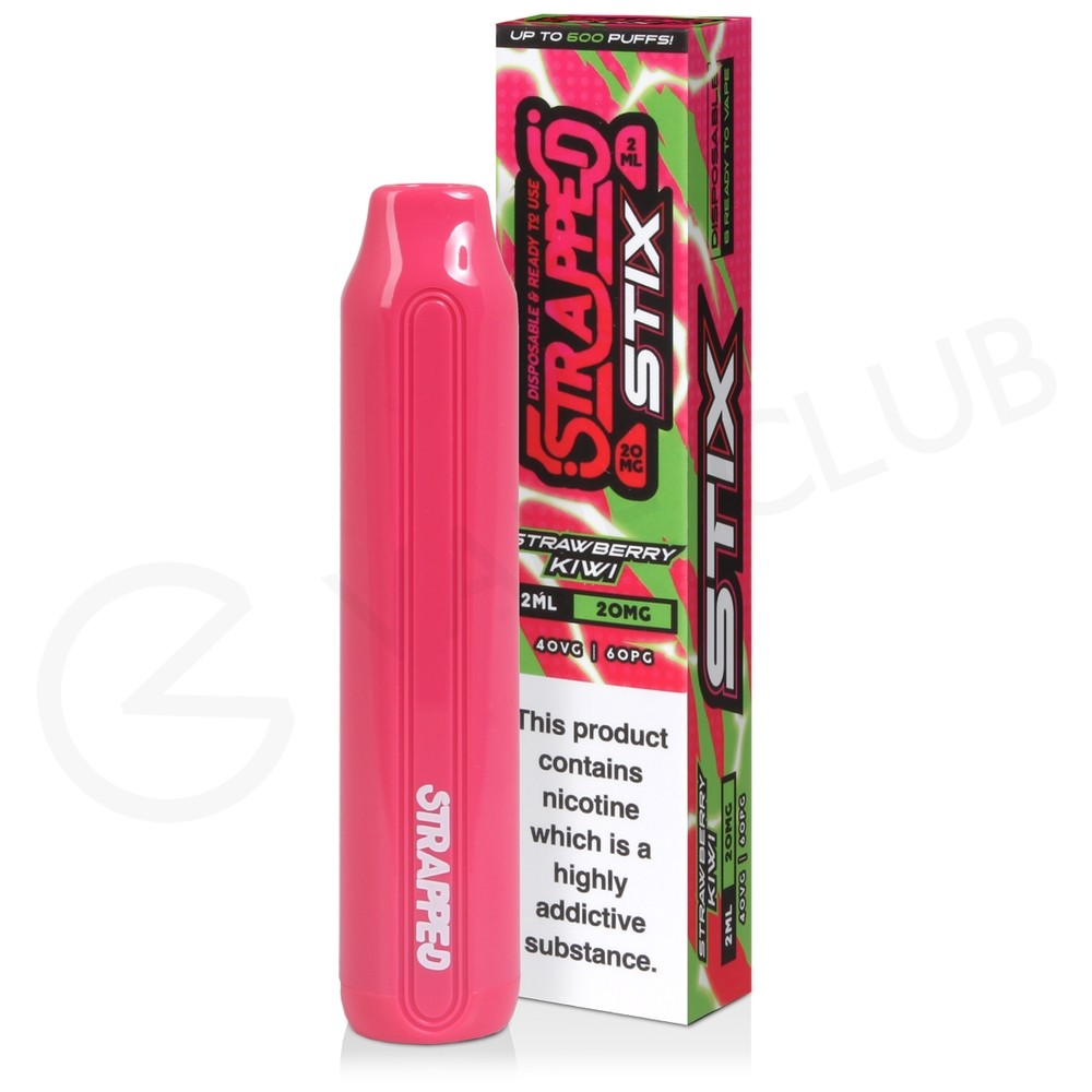 Strawberry Kiwi Strapped Stix Disposable Vape