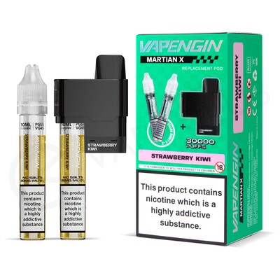 Strawberry Kiwi Vapengin Martian X Refill Pack