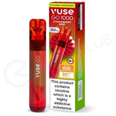 Strawberry Kiwi Vuse Go 1000 Disposable Vape