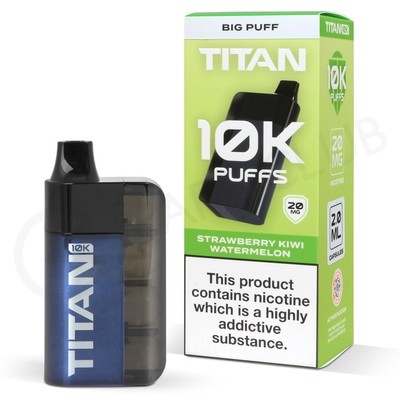 Strawberry Kiwi Watermelon Titan 10K Disposable Vape