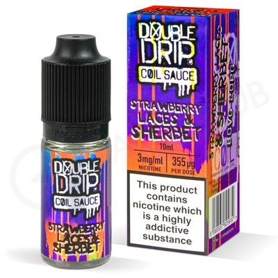 Strawberry Laces and Sherbet E-Liquid by Double Drip