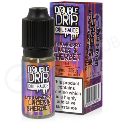 Strawberry Laces and Sherbet E-Liquid by Double Drip