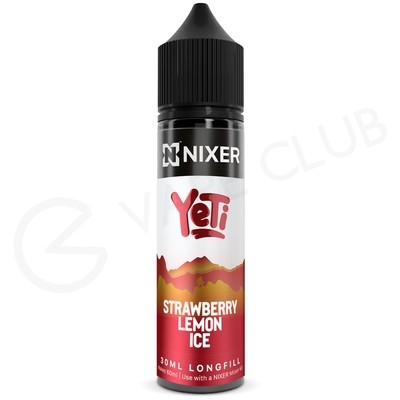 Strawberry Lemon Ice Longfill Concentrate by Nixer x Yeti