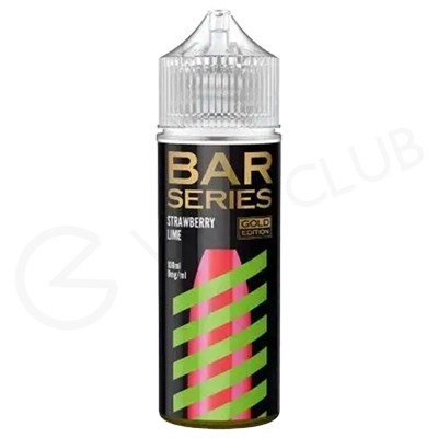 Strawberry Lime Shortfill E-Liquid by Bar Series Gold Edition 100ml