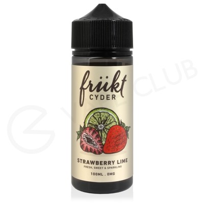 Strawberry Lime Shortfill E-Liquid by Frukt Cyder 100ml