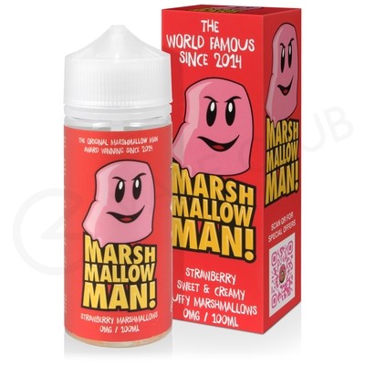 Strawberry Marshmallow Shortfill E-Liquid by Marshmallow Man 100ml