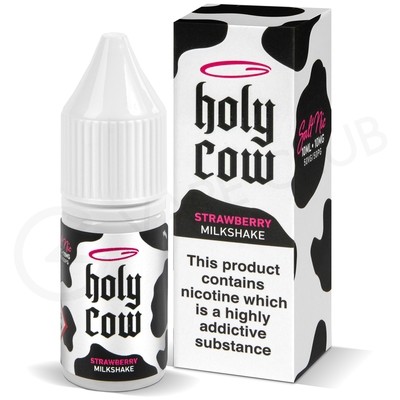 Strawberry Milkshake Nic Salt E-Liquid by Holy Cow