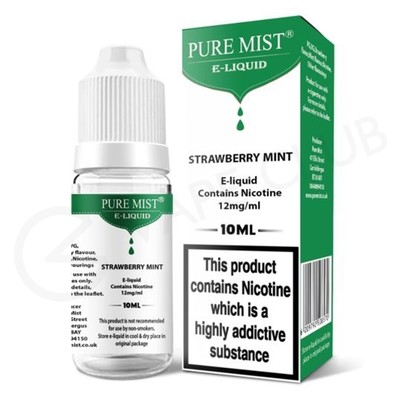 Strawberry Mint E-Liquid by Pure Mist