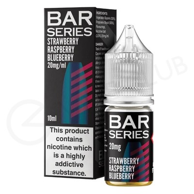 Strawberry Raspberry Blueberry Nic Salt E-Liquid by Bar Series