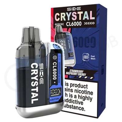 Strawberry Raspberry Cherry Crystal CL6000 Pod Kit