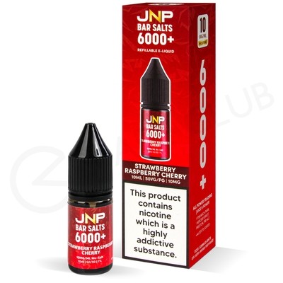 Strawberry Raspberry Cherry E-Liquid by JNP Bar Salts 6000+