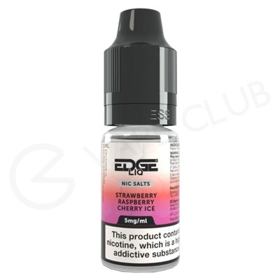 Strawberry Raspberry Cherry Ice Nic Salt E-Liquid by Edge Liq