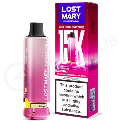 Strawberry Raspberry Cherry Lost Mary Nera15K Refill Pod