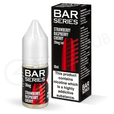 Strawberry Raspberry Cherry Nic Salt E-Liquid by Bar Series