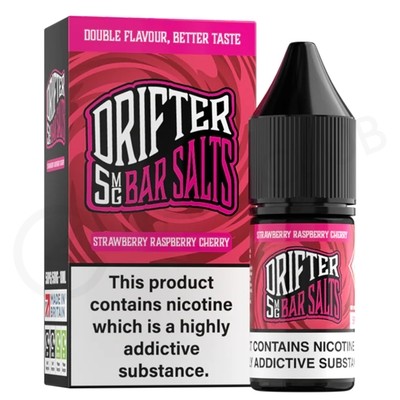 Strawberry Raspberry Cherry Nic Salt E-Liquid by Drifter Bar Salts