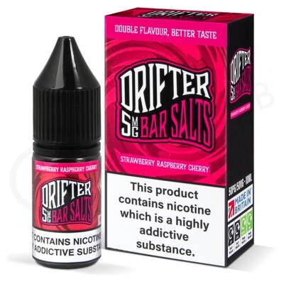 Strawberry Raspberry Cherry Nic Salt E-Liquid by Drifter Bar Salts