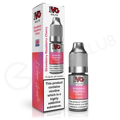 Strawberry Raspberry Cherry Nic Salt E-Liquid by IVG Salts