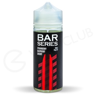 Strawberry Raspberry Cherry Shortfill E-Liquid by Bar Series 100ml