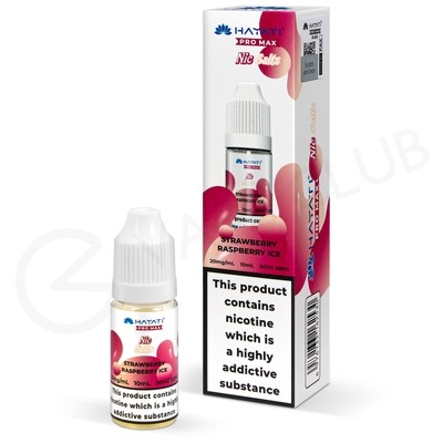 Strawberry Raspberry Ice E-Liquid by Hayati Pro Max Nic Salts