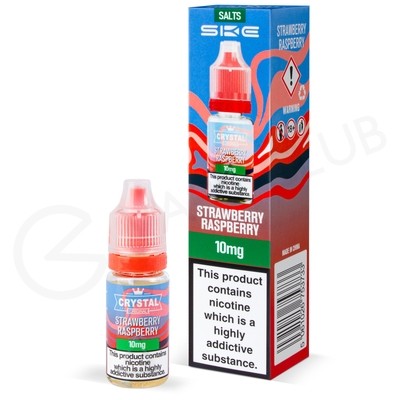 Strawberry Raspberry Nic Salt E-Liquid by Crystal Original