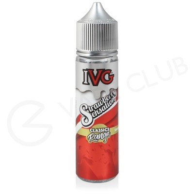 Strawberry Sensation Shortfill E-liquid by IVG 50ml