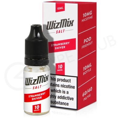 Strawberry Shiver Nic Salt E-liquid by Wizmix