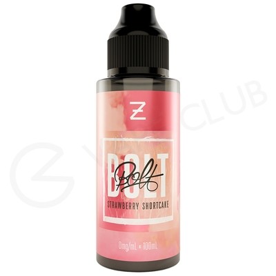 Strawberry Shortcake Shortfill E-Liquid by Bolt 100ml