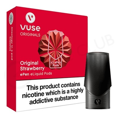 Original Strawberry ePen Prefilled Pod by Vuse