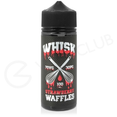 Strawberry Waffles Shortfill E-Liquid by Whisk 100ml