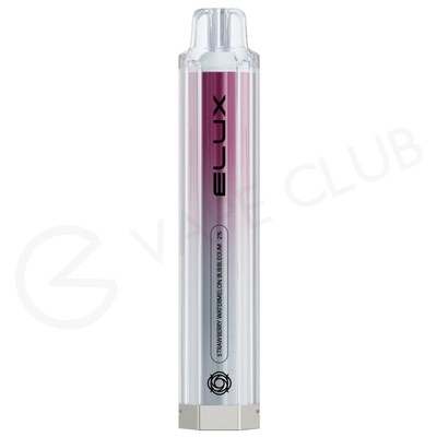 Strawberry Watermelon Bubblegum Elux Cube 600 Disposable Vape