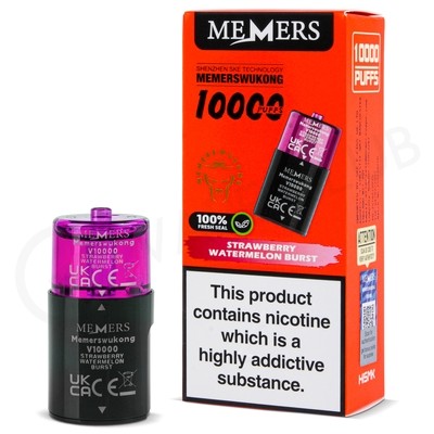 Strawberry Watermelon Burst Memers Wukong V10000 Refill Pack