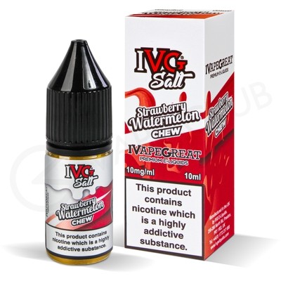 Strawberry Watermelon Chew Nic Salt E-Liquid by IVG