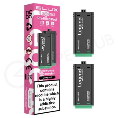 Strawberry Watermelon Elux Legend 1500 2in1 Prefilled Pods