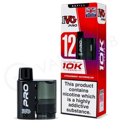 Strawberry Watermelon IVG Pro 12 Refill Pack