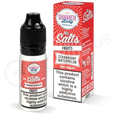 Strawberry Watermelon Nic Salt E-Liquid by Dinner Lady