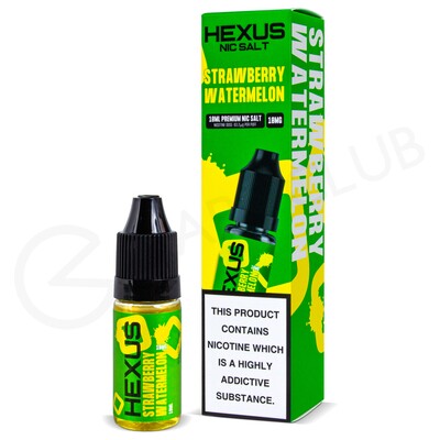 Strawberry Watermelon Nic Salt E-Liquid by Hexus