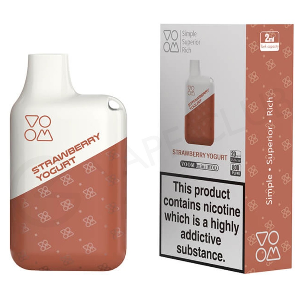 Strawberry Yogurt Voom Mini Mod Disposable Vape