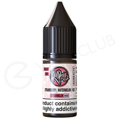 Strawmelon On Ice Nic Salt E-Liquid by Ruthless Bar Saltz