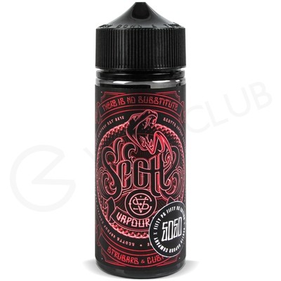 Strubarb & Custard 50VG Shortfill E-Liquid by Scotts 100ml