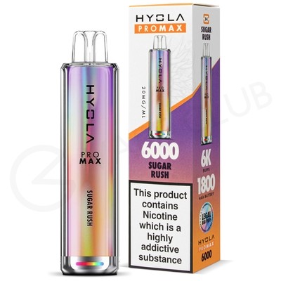 Sugar Rush Hyola HY6000 Pro Max Disposable Vape