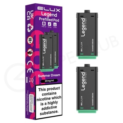 Summer Dream Elux Legend 1500 2in1 Prefilled Pods