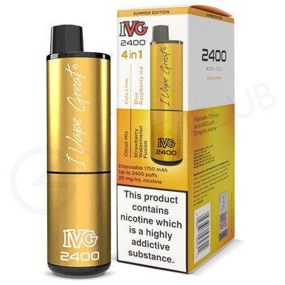 Summer Edition IVG 2400 Disposable Vape