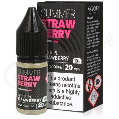 Summer Strawberry Nic Salt E-Liquid by VGOD