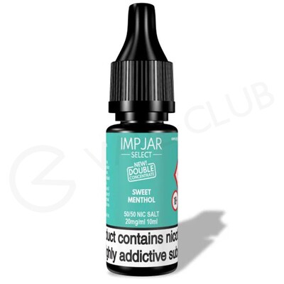 Sweet Menthol Nic Salt E-Liquid by Imp Jar Select