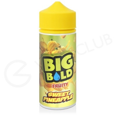 Sweet Pineapple Shortfill E-Liquid by Big Bold 100ml